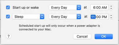 other sleep options for mac